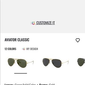 Rayban aviator